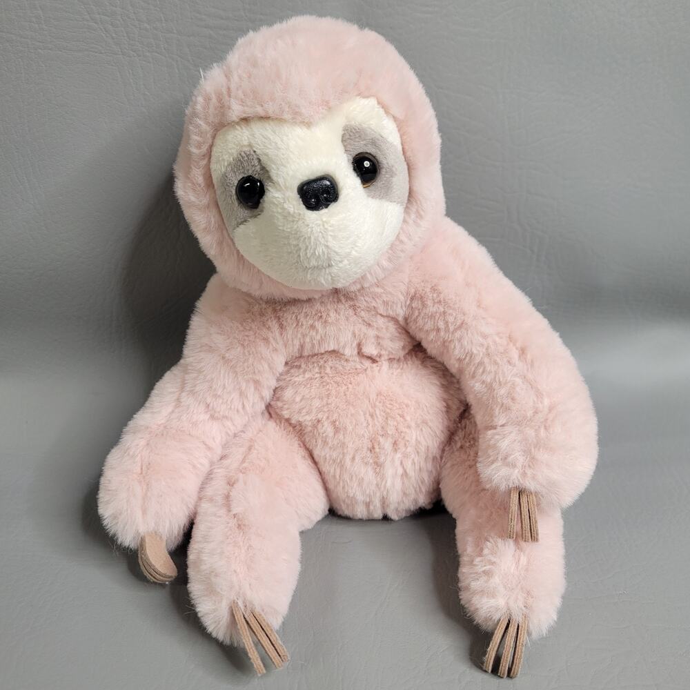 Douglas Cuddle Toys Pokie Pink Sloth Mini Soft Plush Stuffed Animal, 6"